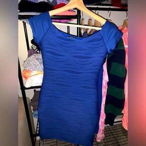 Brat Star Blue Hoco Dress